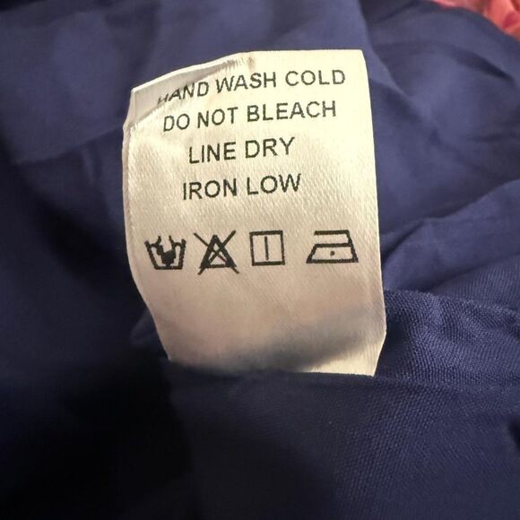 HEYSON Berry Abstract Print Tie Front Mini Dress, NWT! Size 2XL - Picture 7 of 7